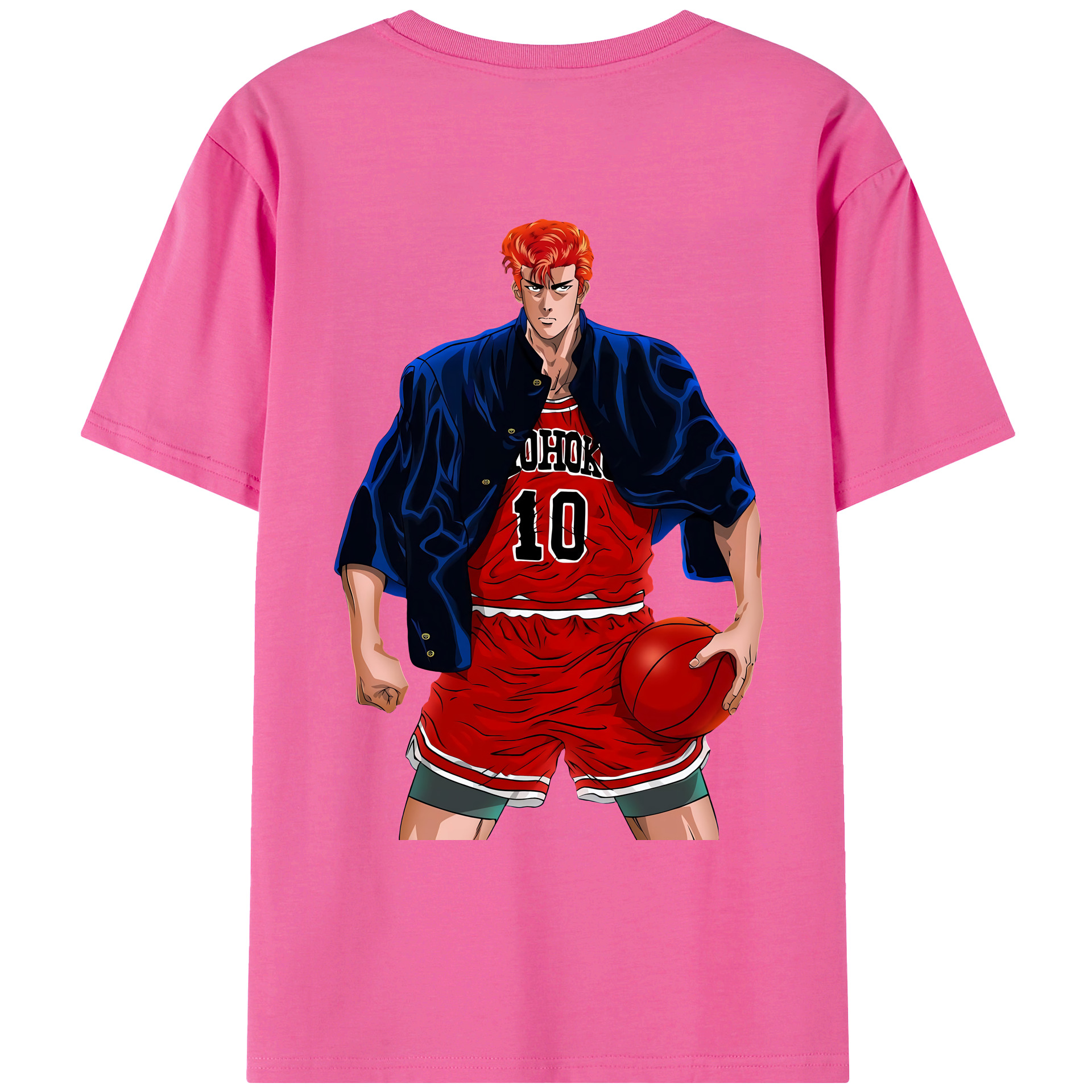 （画像用） SLAM DUNK／スラムダンク レディース半袖Tシャツ(バックプリント)